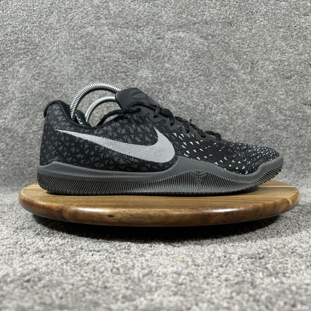 Nike Kobe Bryant Mamba Instinct Low Mens Sz 8.5 Grey Black Basketball Shoes Used